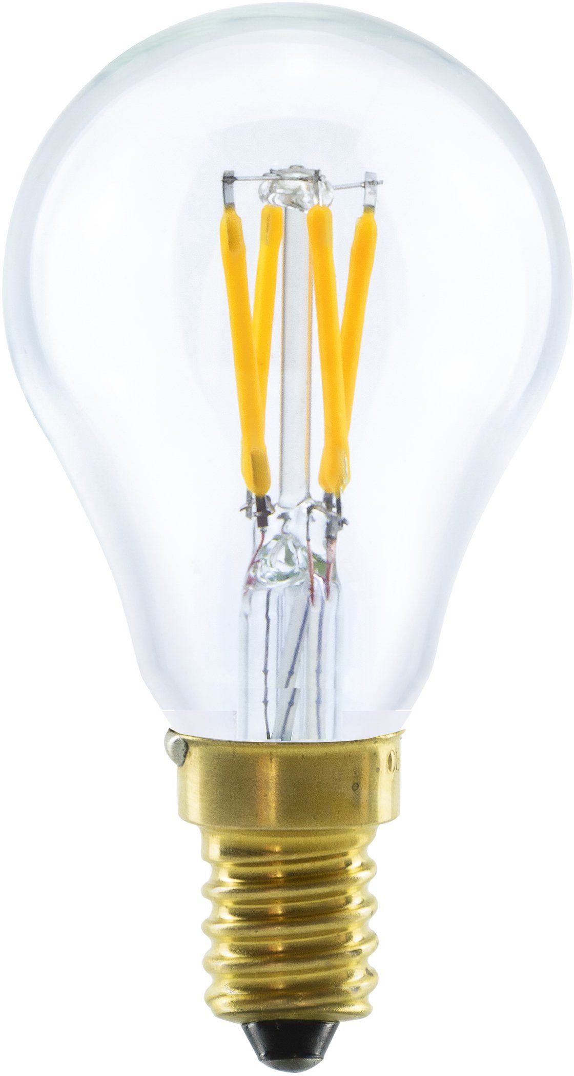 SEGULA LED-Leuchtmittel Vintage Line, St., Tropfenlampe E14, 1 E14 klar, Warmweiß, dimmbar
