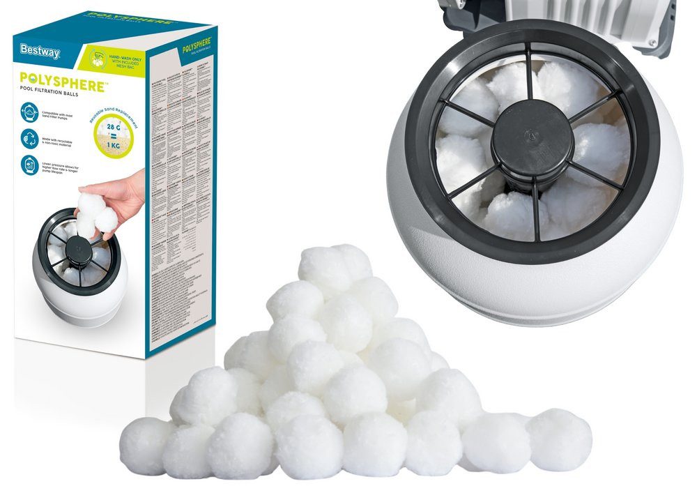 BESTWAY Pool-Filterpumpe Filterkugeln für Bestway Sandpumpe 58475