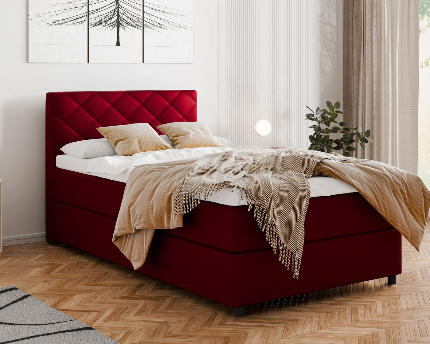 Homesy Boxbett DIAMARO, Stilvolles Design – zeitlose Eleganz