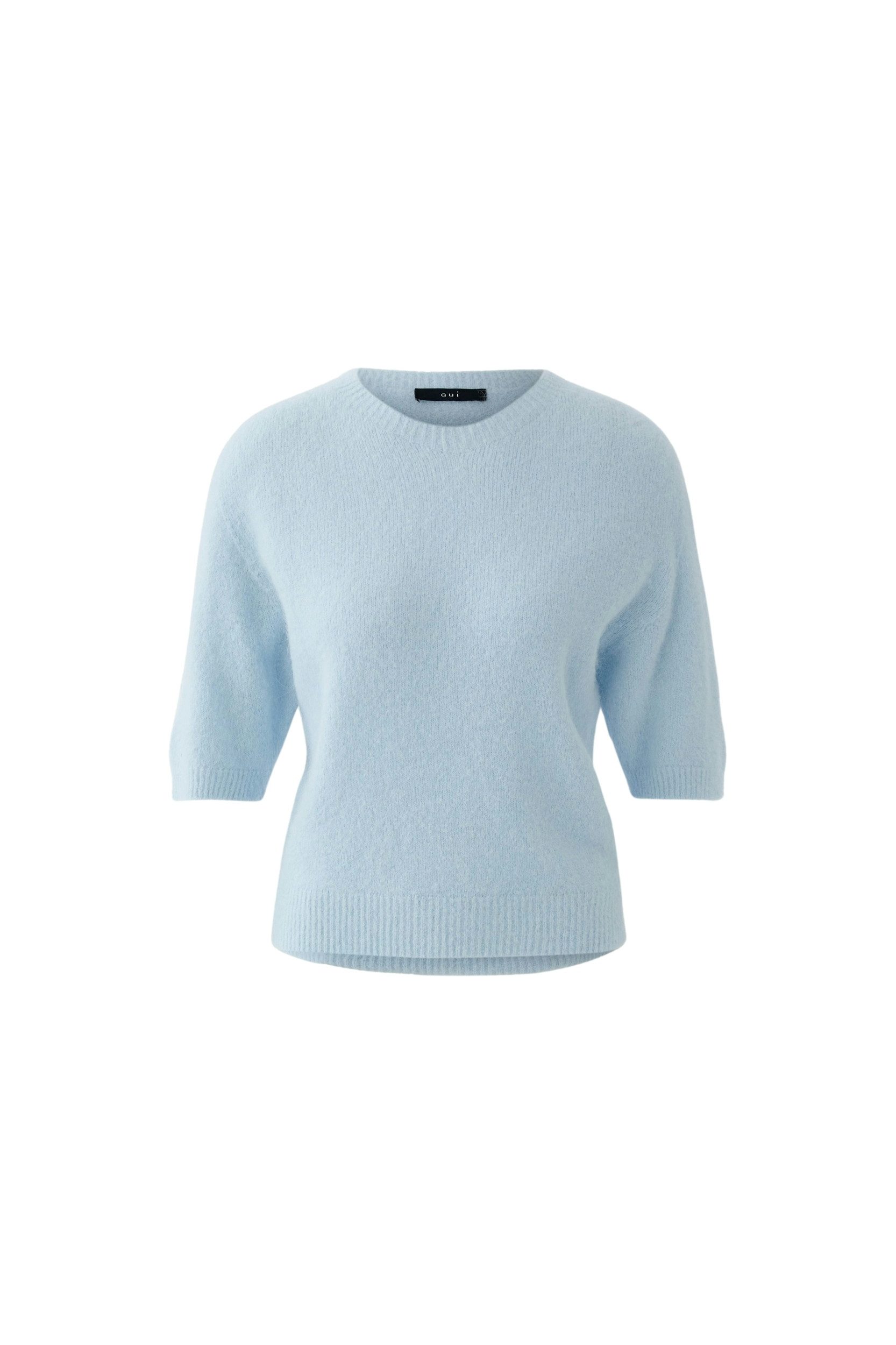 Oui Wollpullover Pullover celestial blue