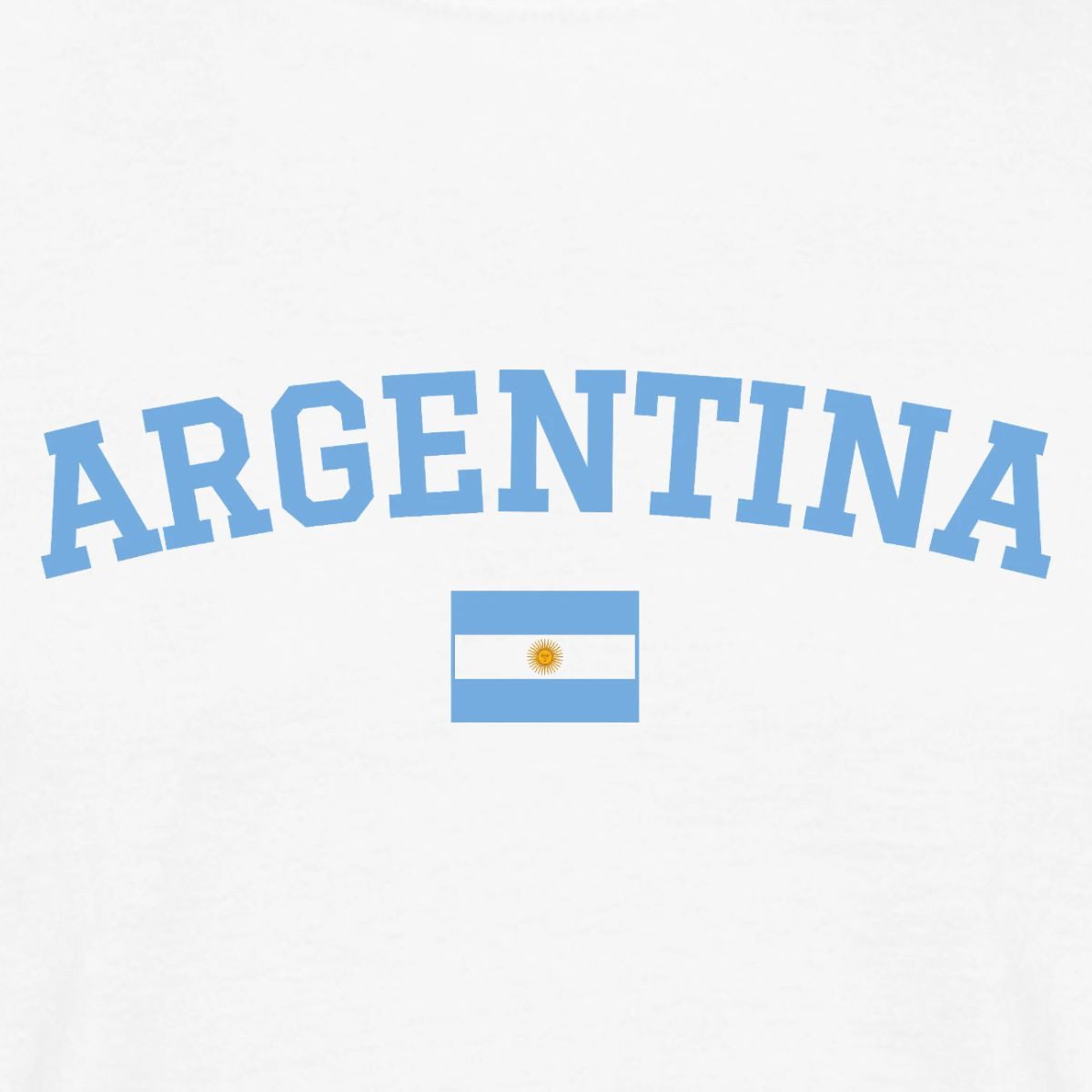 Spreadshirt T-Shirt Argentinien Flagge, Argentinien Fußball Männer T-Shirt (1-tlg)