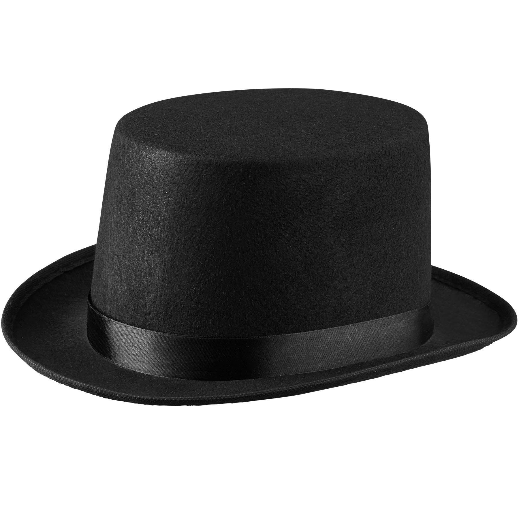 Kostüm Zylinder klassisch schwarz