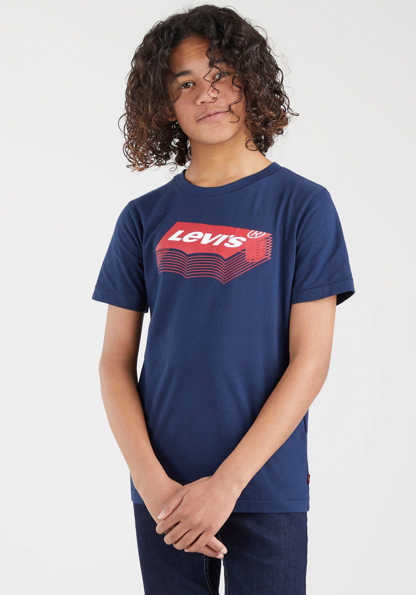 Kinder Teens (Gr. 128 - 182) Levi's® Kids T-Shirt mit Druck in 3D-Optik TEEN boy