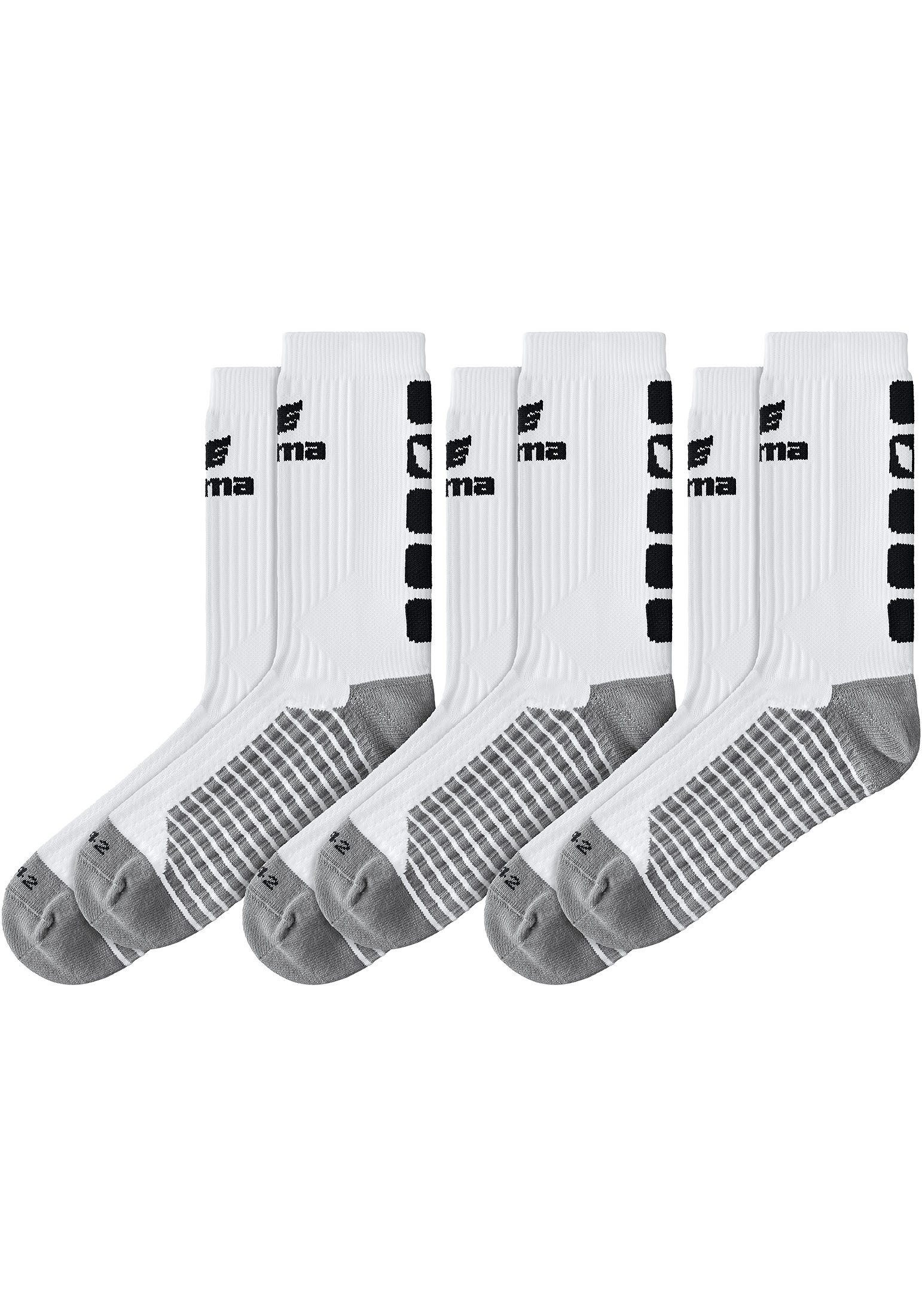 Erima Freizeitsocken Unisex Erwachsene 3-Pack CLASSIC 5-C Socken (3-Paar) günstig online kaufen