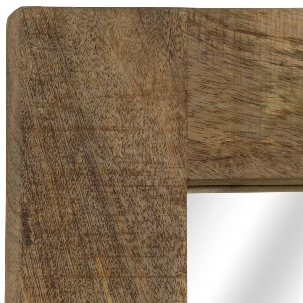 vidaXL Spiegel Spiegel holz Massiv 50 x 110 cm (1-St)