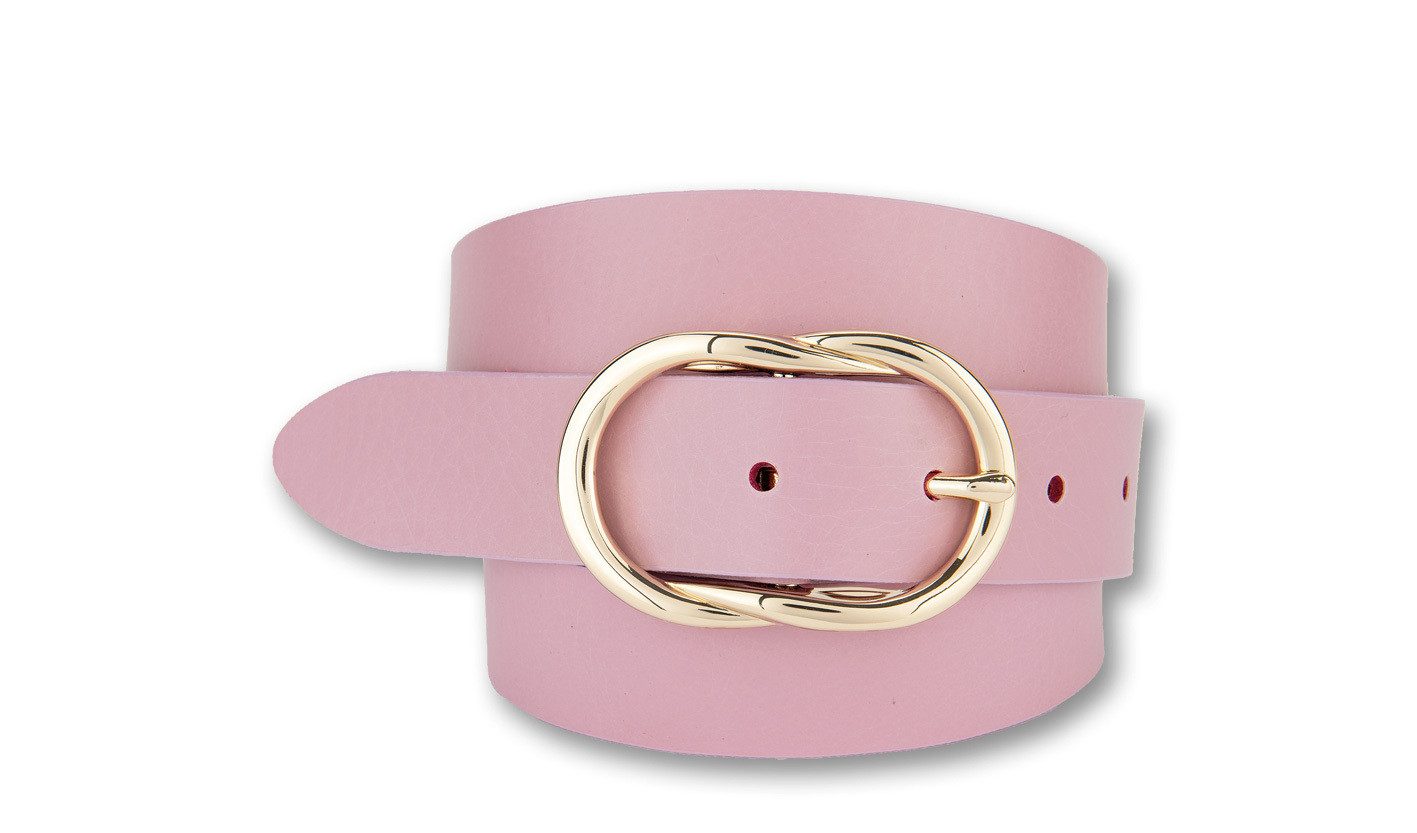 BERND GÖTZ Ledergürtel Ledergürtel mit effektvoll geschlungener Ovalschließe