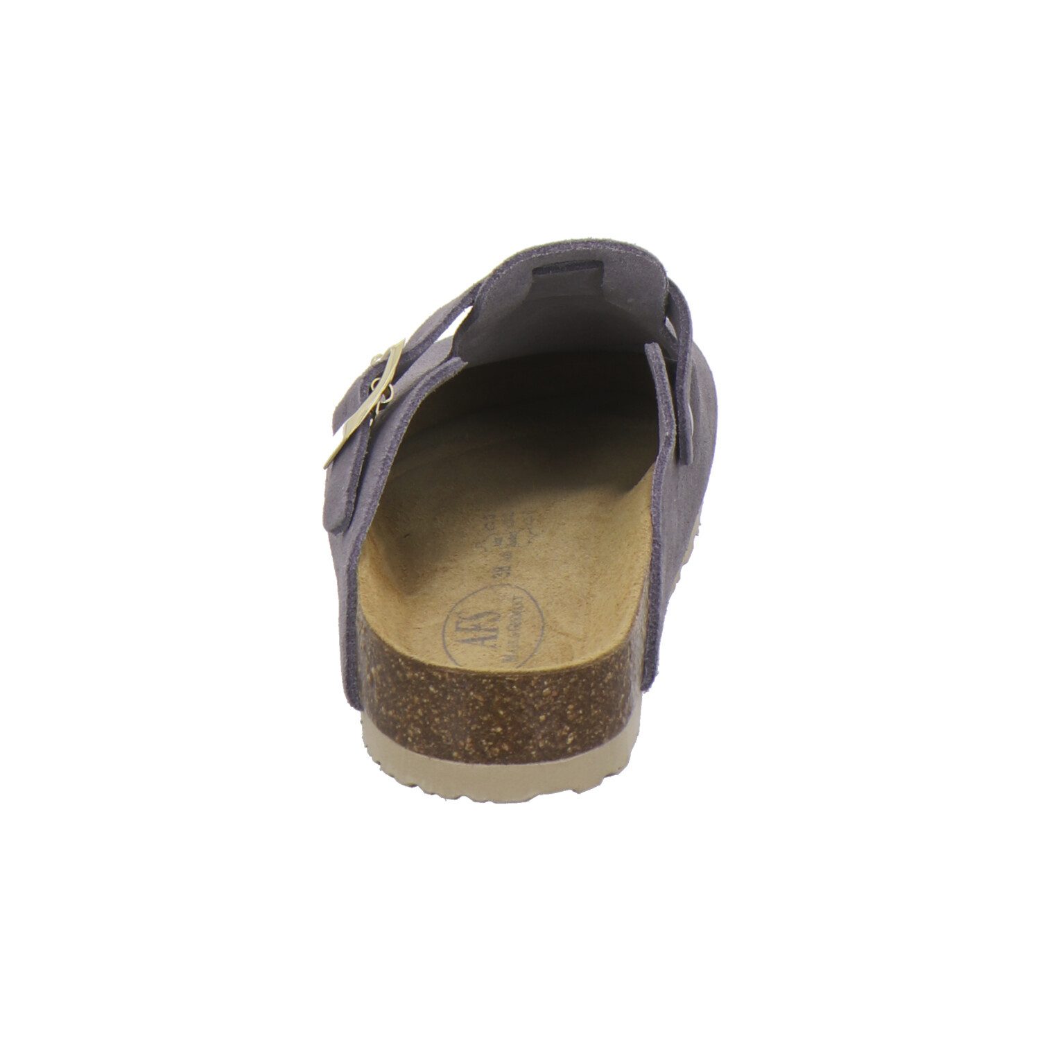 AFS-Schuhe 290083 Clogs Pantolette für Damen aus Leder mit Fußbett, Hausschuhe Made in Germany