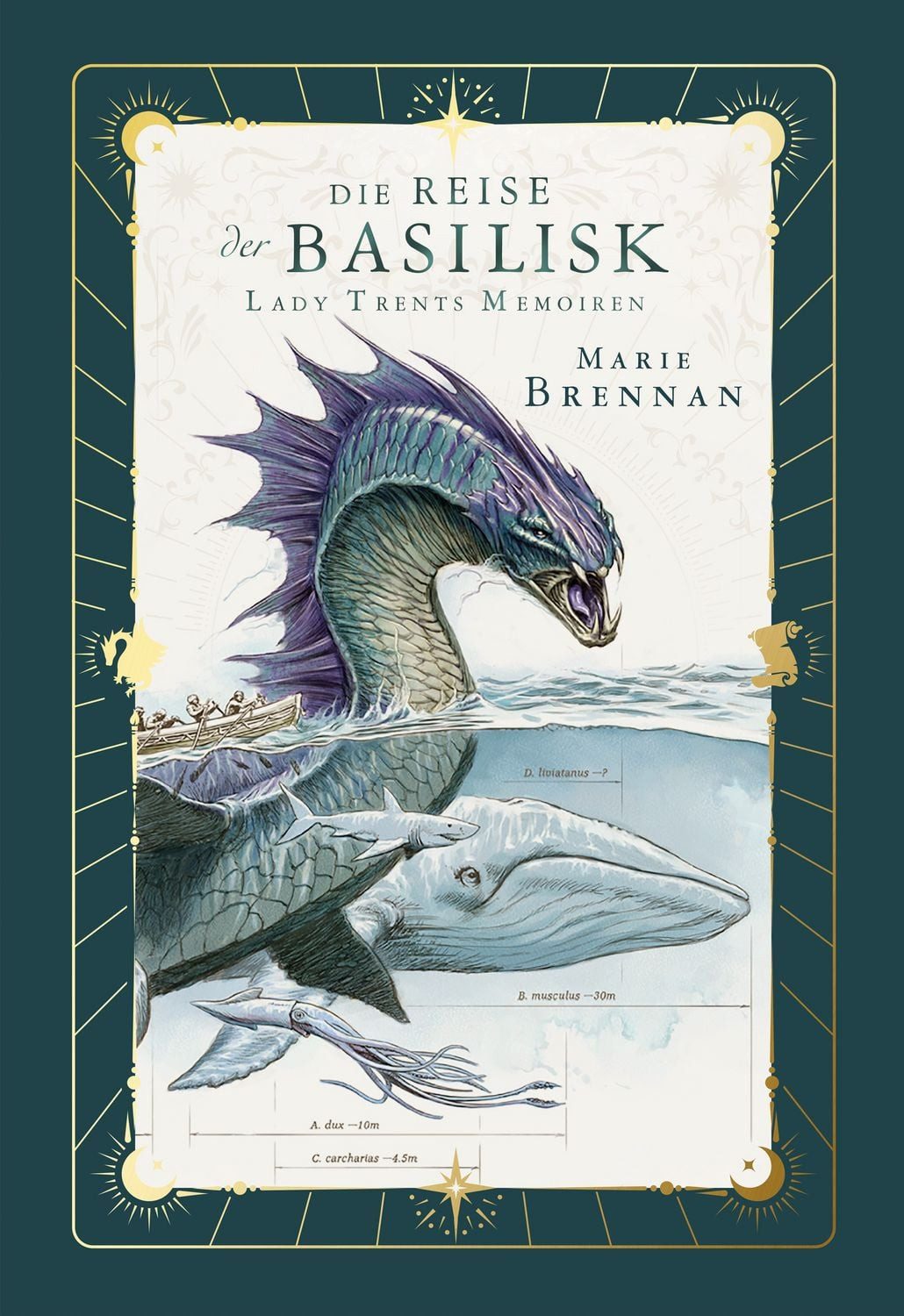 Lady Trents Memoiren 3: Die Reise der Basilisk, mit gestaltetem Farbs / Marie Brennan