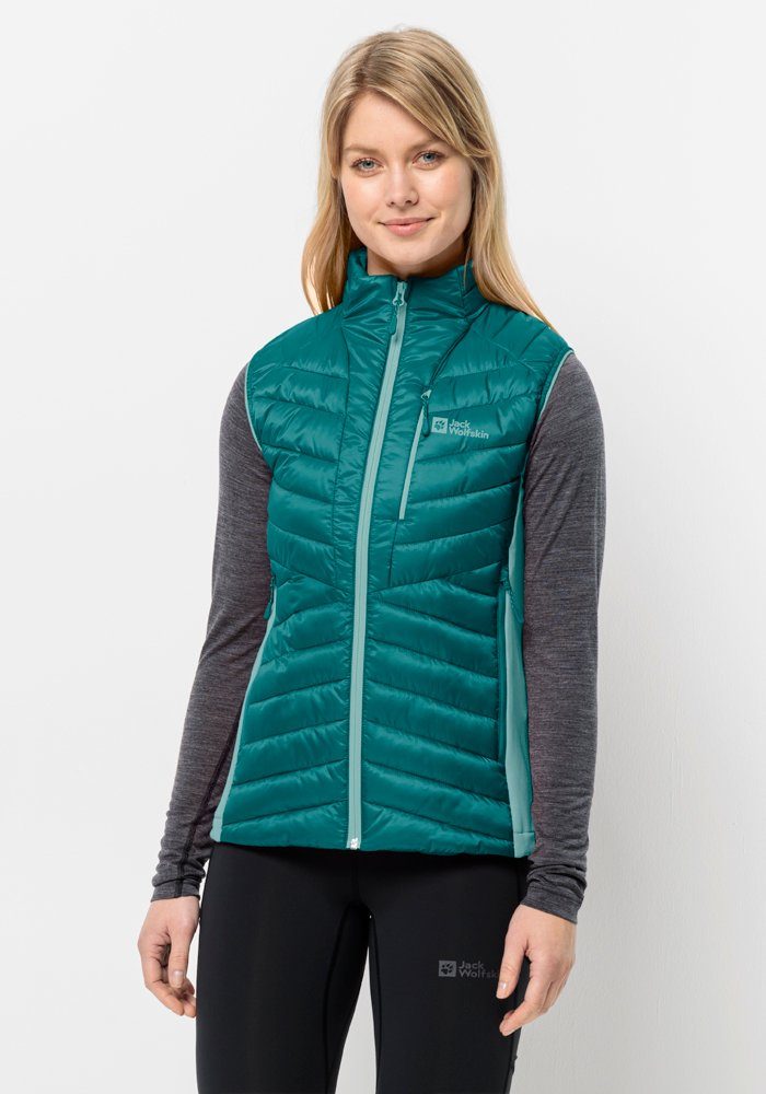 Jack Funktionsweste sea-green W VEST PRO ROUTEBURN INS Wolfskin