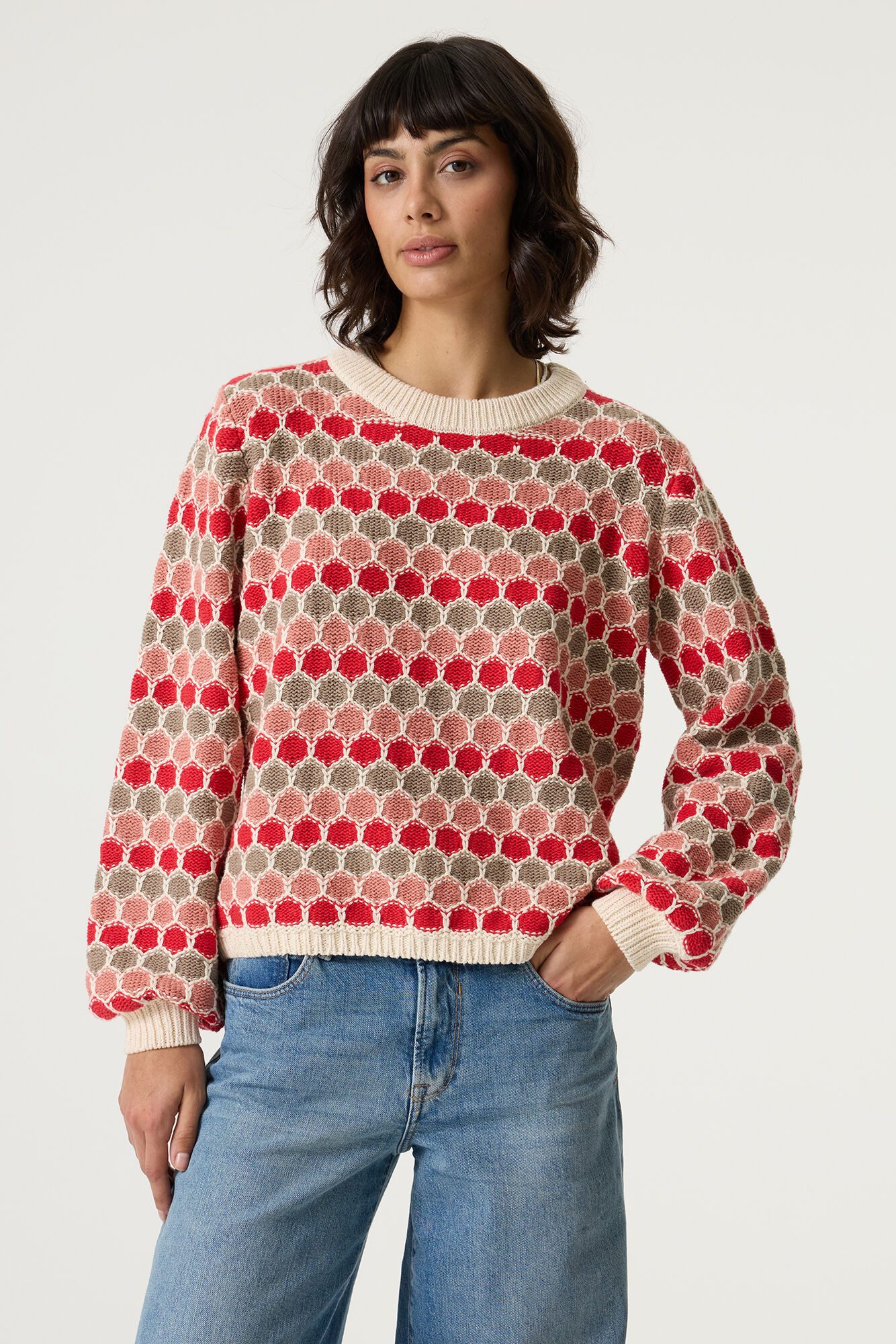Garcia Rundhalspullover ladies pullover
