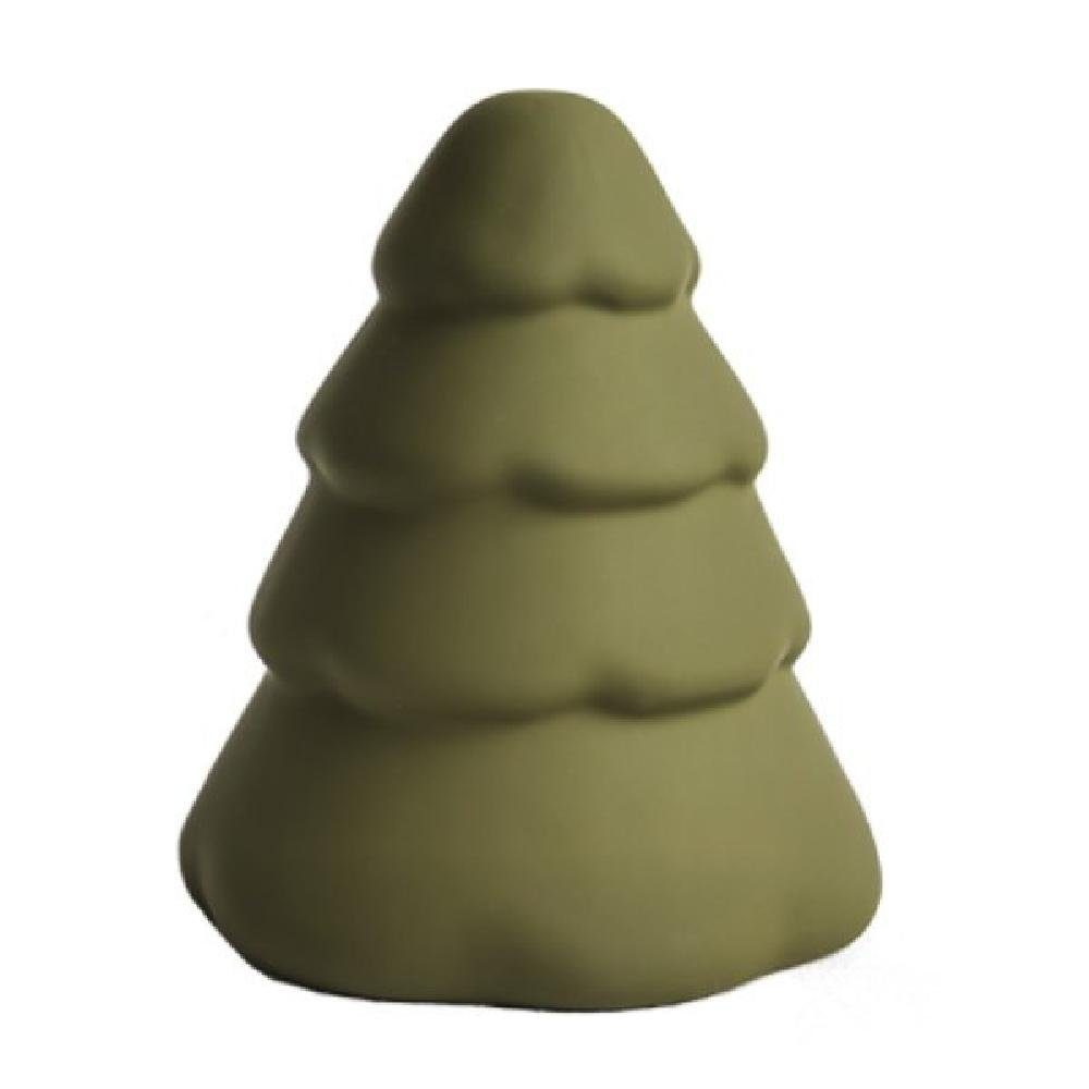 Cooee Design Weihnachtsbaumkugel Dekofigur Baum Snowy Olive (15cm)