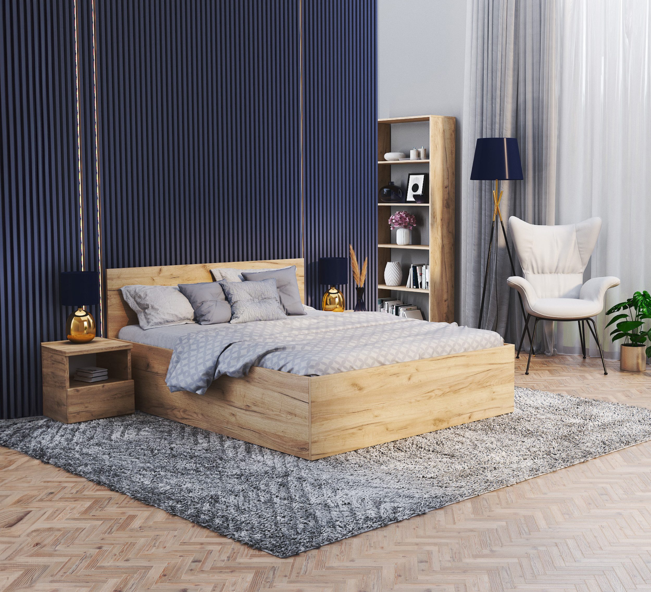 FDM Stauraumbett Bett Stauraumbett PANAMA RS günstig online kaufen