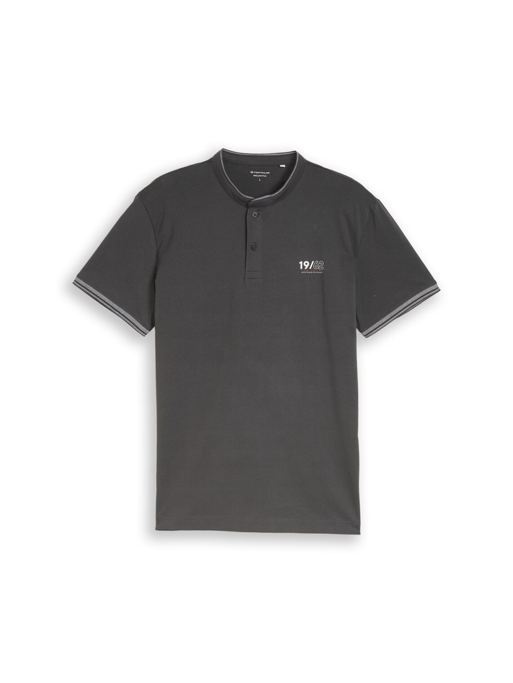 TOM TAILOR Poloshirt Poloshirts Poloshirt mit Stehkragen