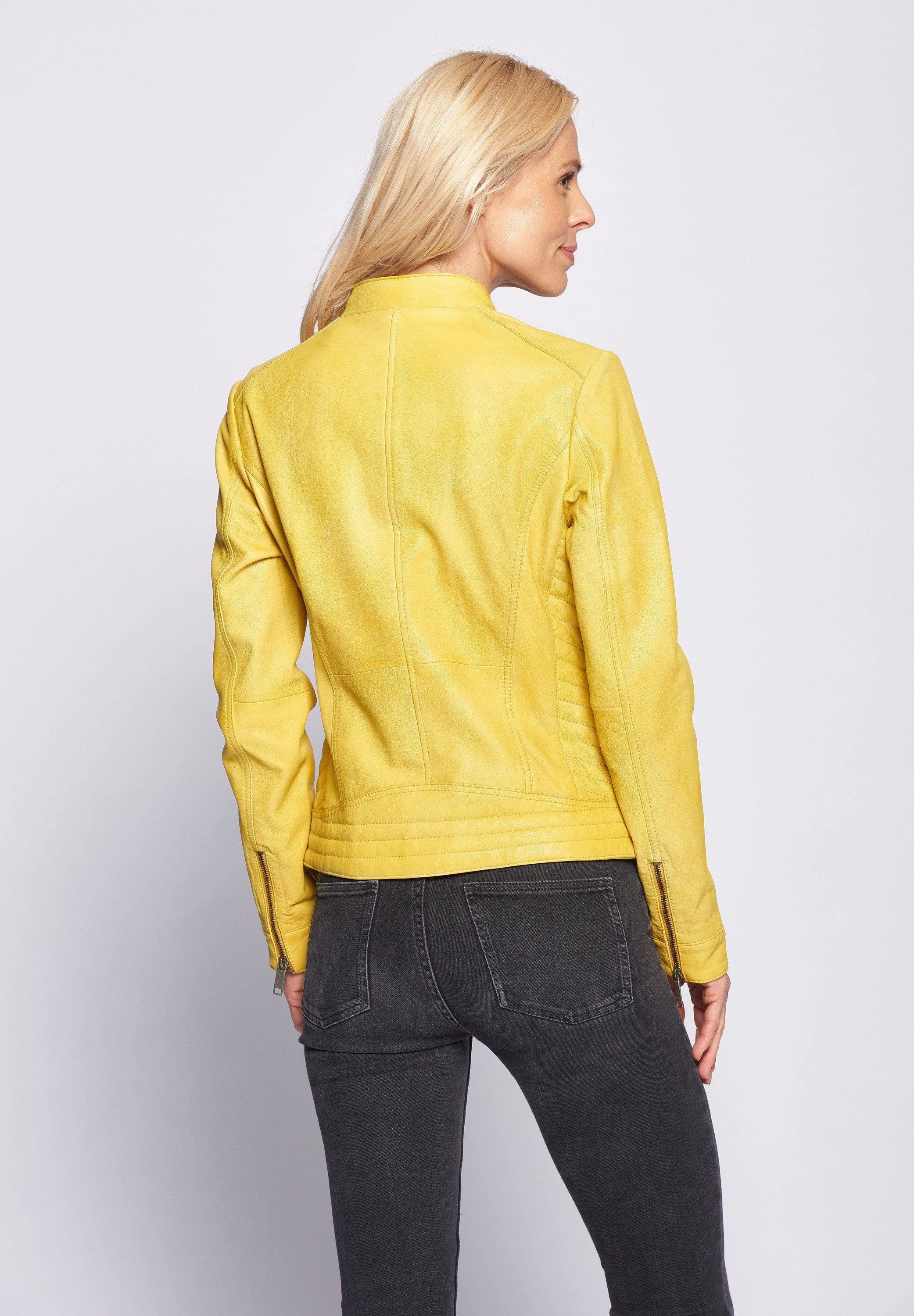 lemon Sally Lederjacke Maze