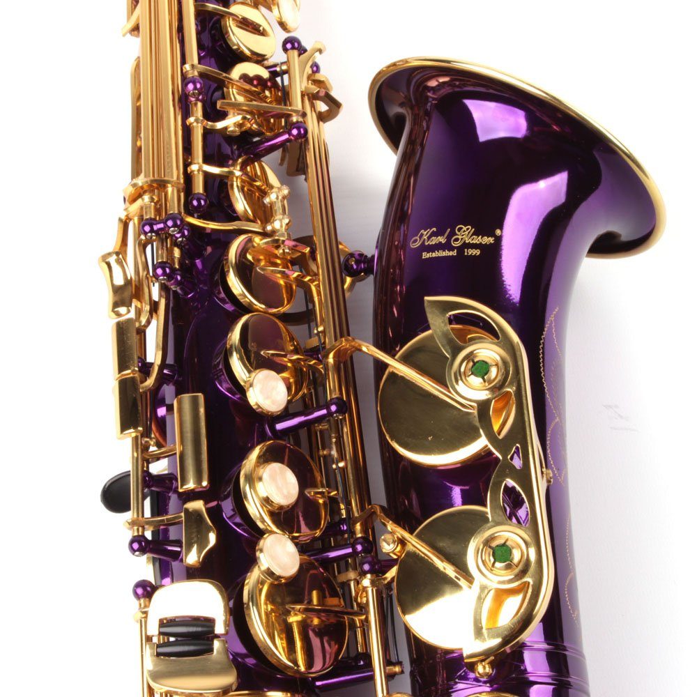 Karl Glaser Saxophon Alt Saxophon, Stimmung: Es, Korpus: Messing