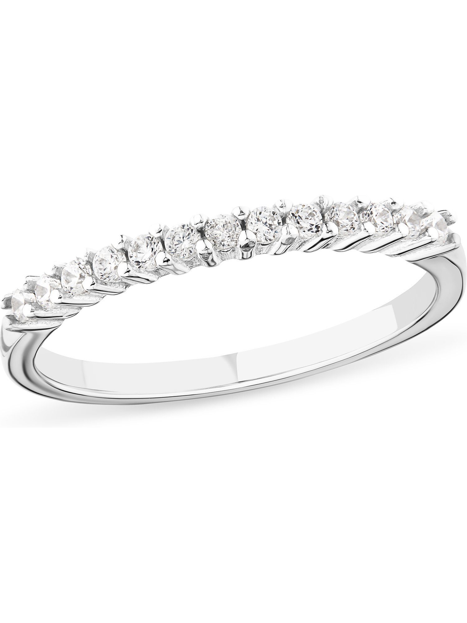 Zirkonia, 1 Silber 925er FAVS Damen-Damenring FAVS Fingerring Zirkonia, synthetisch