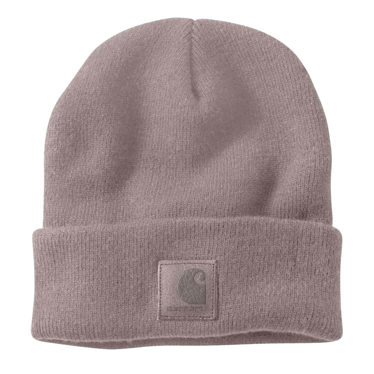Carhartt Beanie 101070 einfarbige warme Label Strickmütze günstig online kaufen