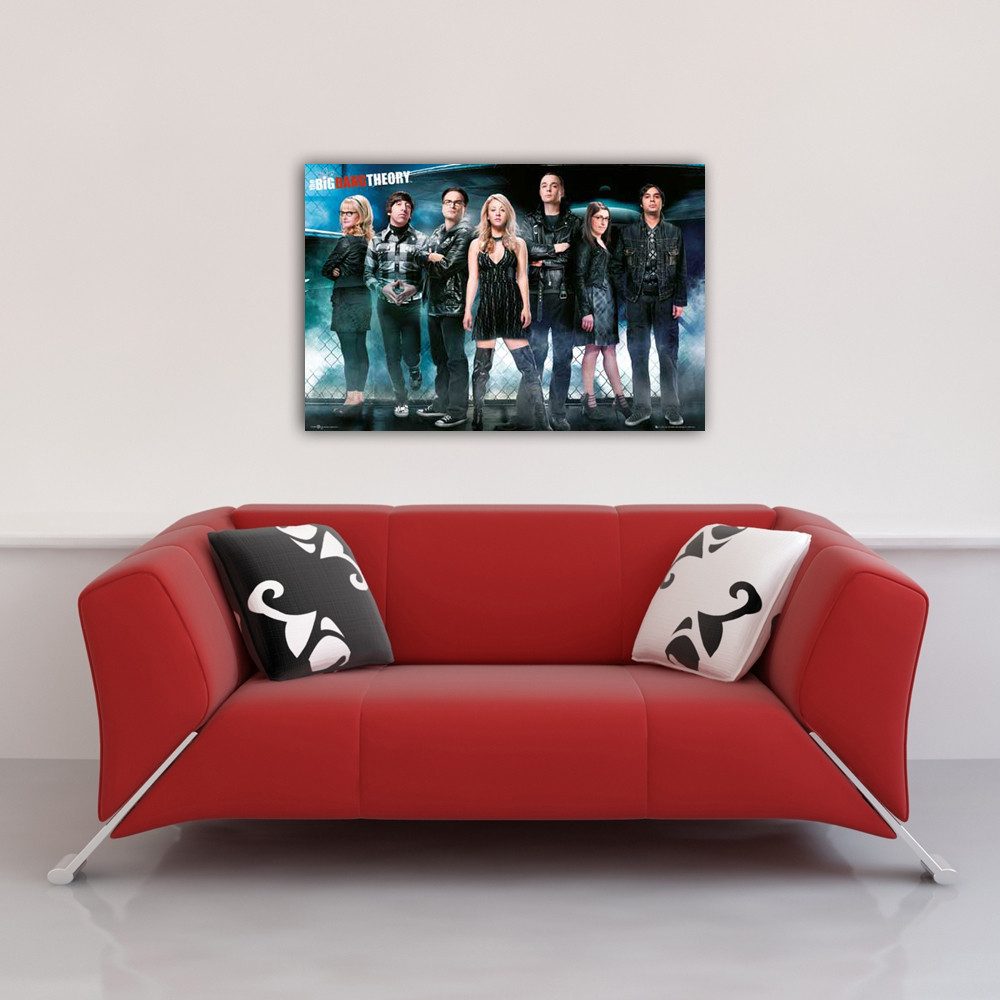 Poster Big Bang Theory - Poster - UFO + Zusatzartikel