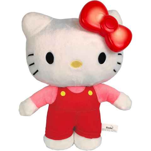 SIMBA Kuscheltier Hello Kitty Magic Bow Plush, mit Licht- und Soundeffekt