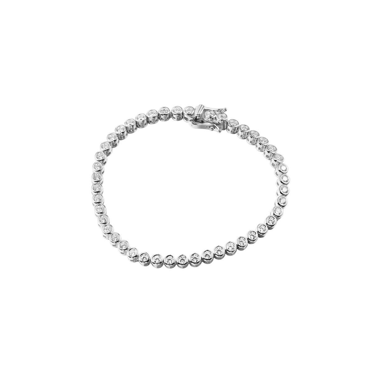 XENOX Armband Tennisarmband Venice Zirkonia Sterlingsilber 18,5 cm XS91967/L