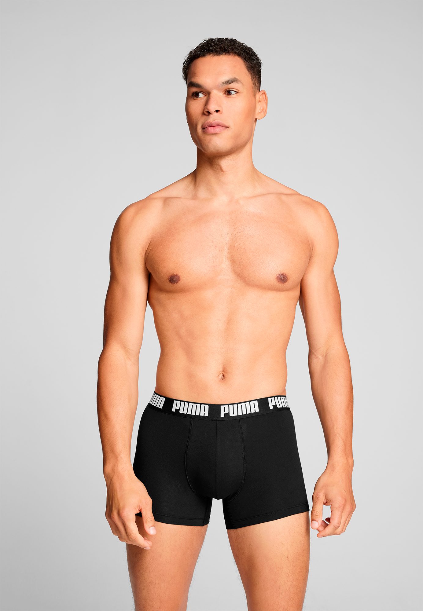PUMA Boxershorts PUMA MEN EVERYDAY LOGO PRINT BOXERS 2P (2er Pack) 1x uni u günstig online kaufen