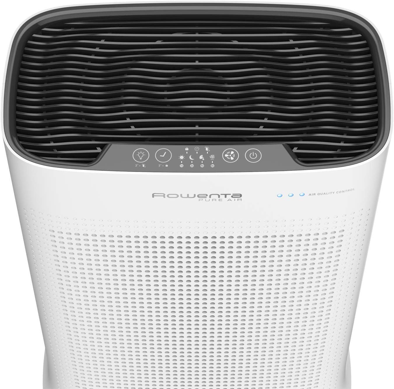 Rowenta Luftreiniger Rowenta PU3030 Pure Air Luftreiniger Allergen- und Partikelfilter, Tag Nachtmodus & automatische Abschaltung & programmierbar