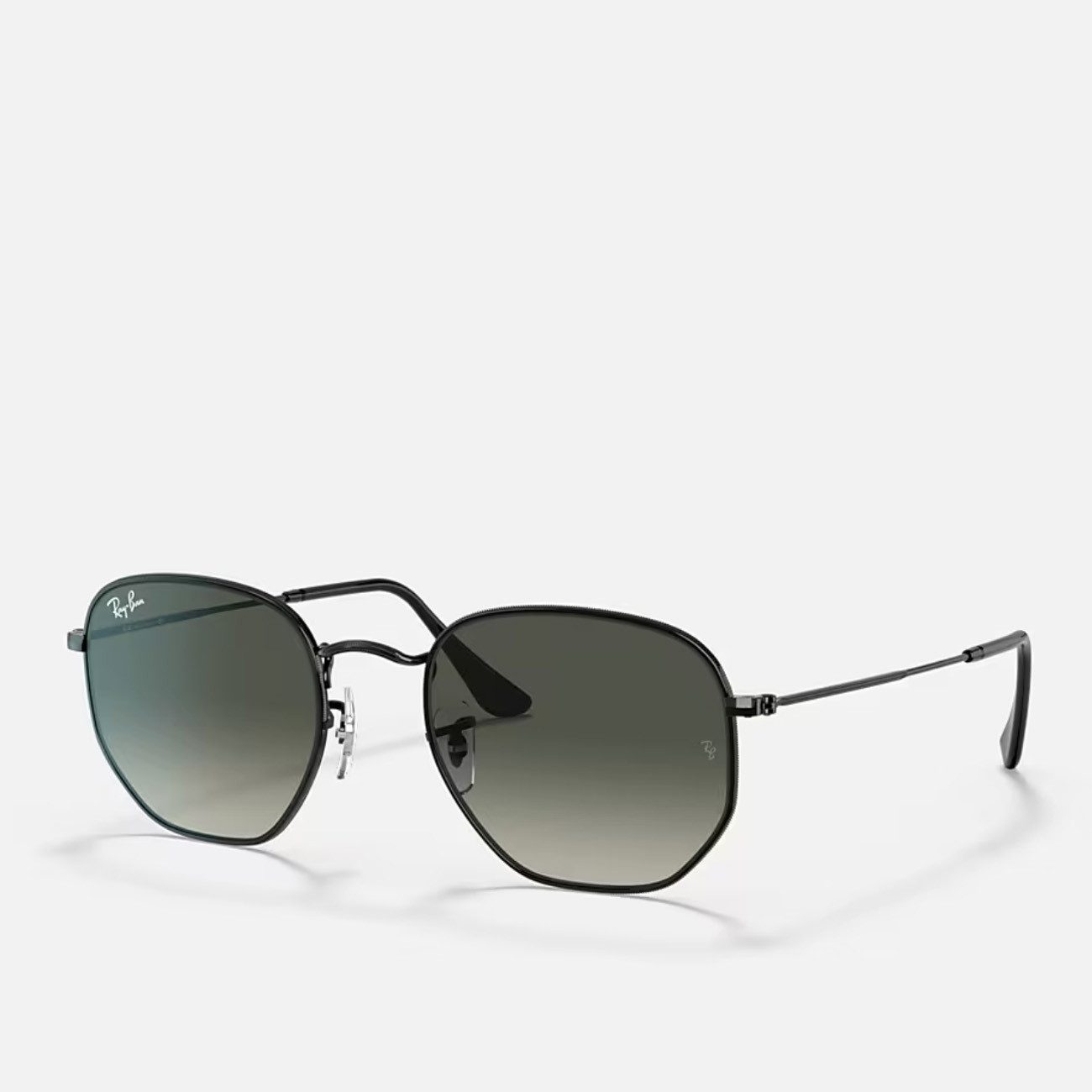 Ray-Ban Sonnenbrille Ray-Ban Hexagonal Black Grey Gradient