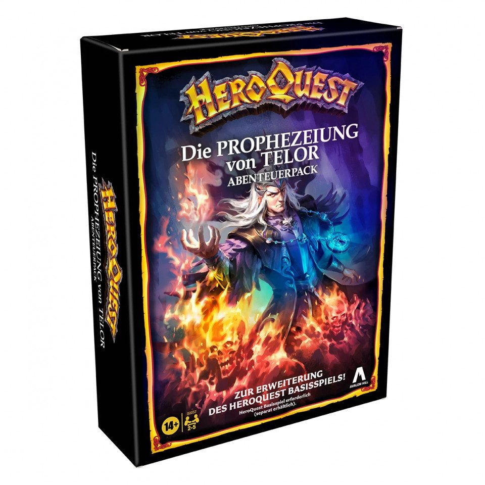 Avalon Hill Spiel, HeroQuest - Die Prophezeiung von Telor - Erweiterung - deutsch