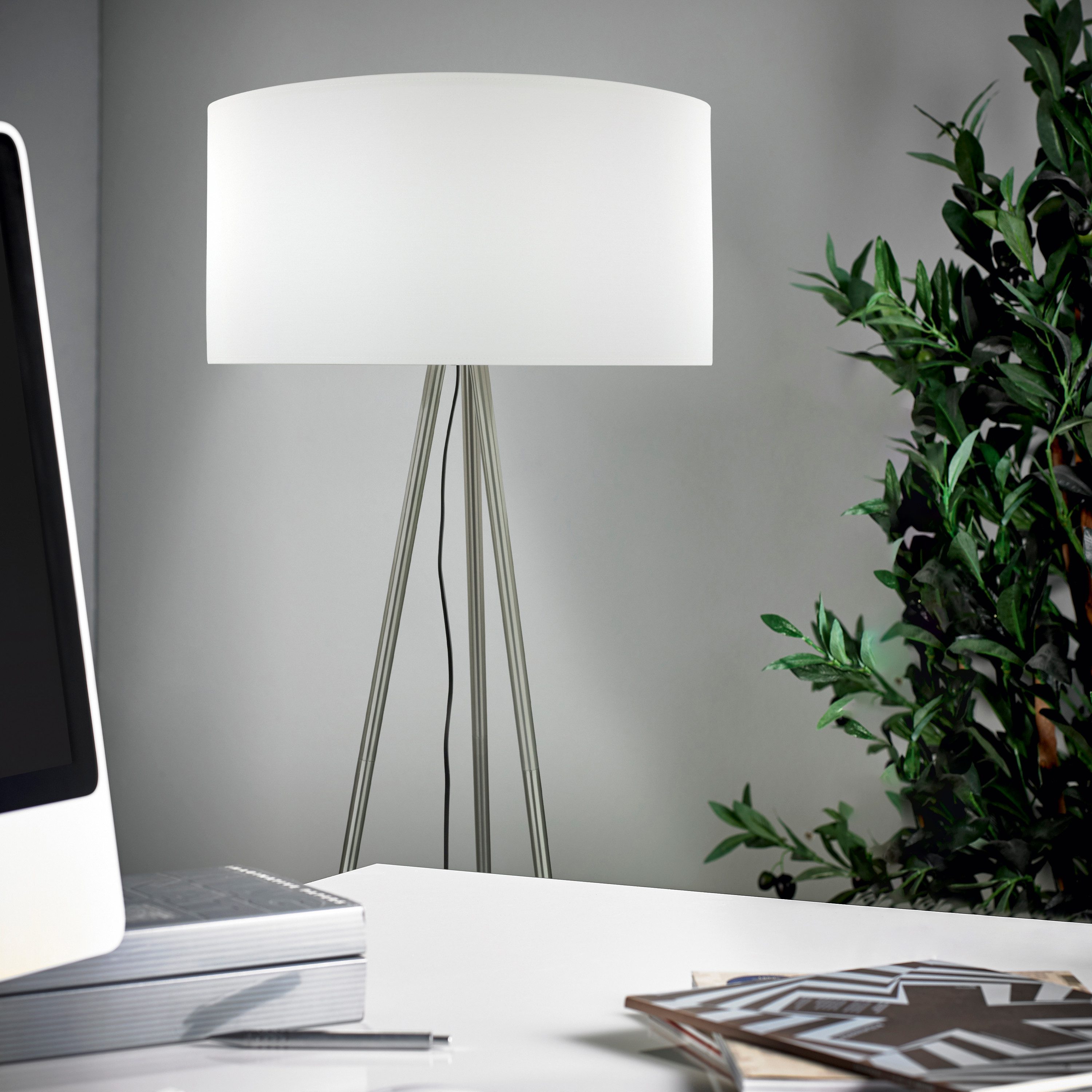 MeLiTec LED Stehlampe ST51 skandinavischer Stil, LED wechselbar, warmweiß, günstig online kaufen