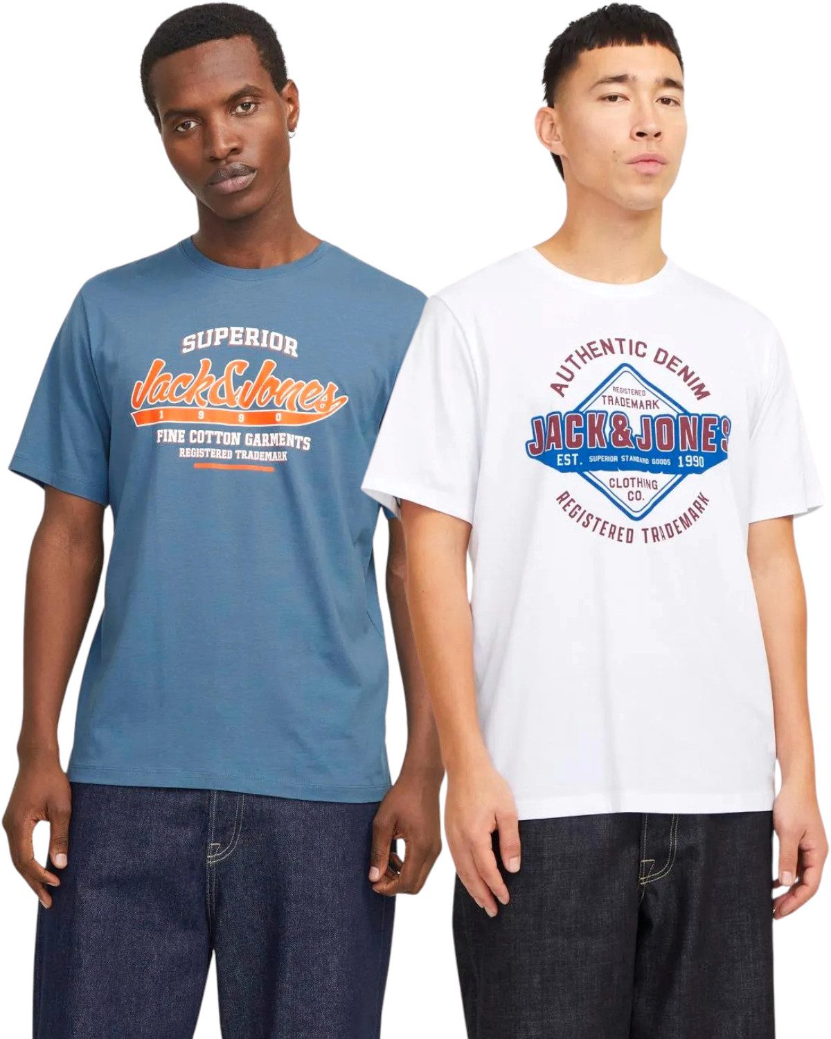 Jack & Jones Print-Shirt (Spar Set, günstig online kaufen