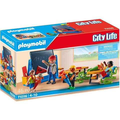 Playmobil® Konstruktions-Spielset Erster Schultag (71036), City Life, (46 St), Made in Germany