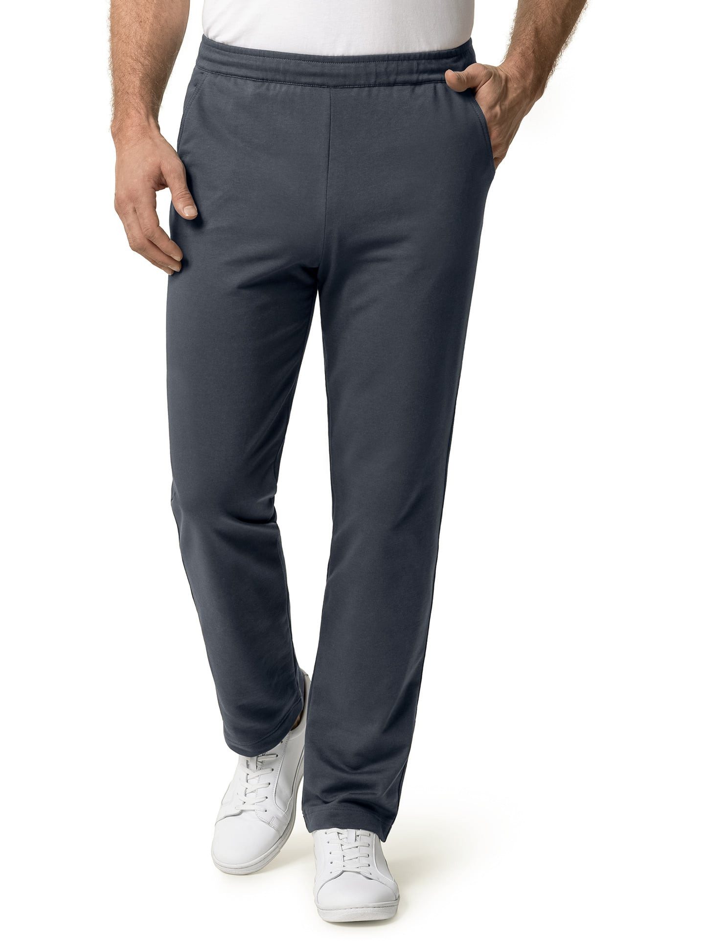 Walbusch Homewearhose Herren Freizeithose Ultraleicht Homewearhose Baumwollmix pflegeleicht Schlupfhose mit Gummibund, 2 Taschen, elastisch, Kurzgröße 24 – Bild 5 von 5