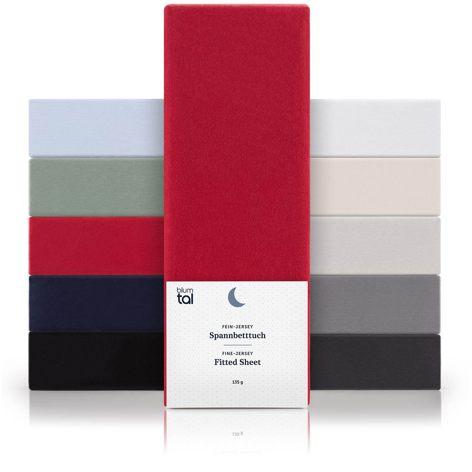 Blumtal Spannbettlaken Blumtal Basics 100% Baumwolle, günstig online kaufen