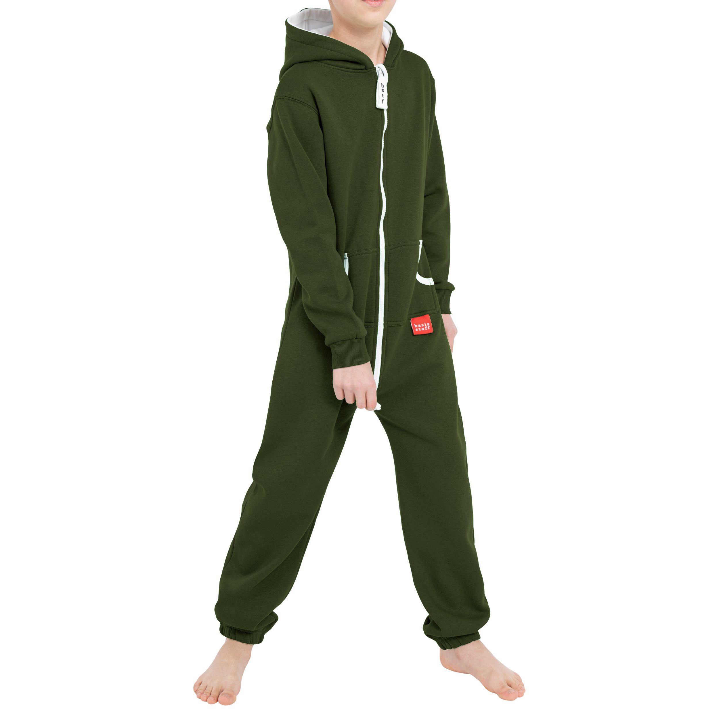 Basisstoff Jumpsuit Yuppie Kinder Jungen Mädchen Overall Onesie Anzug Kids