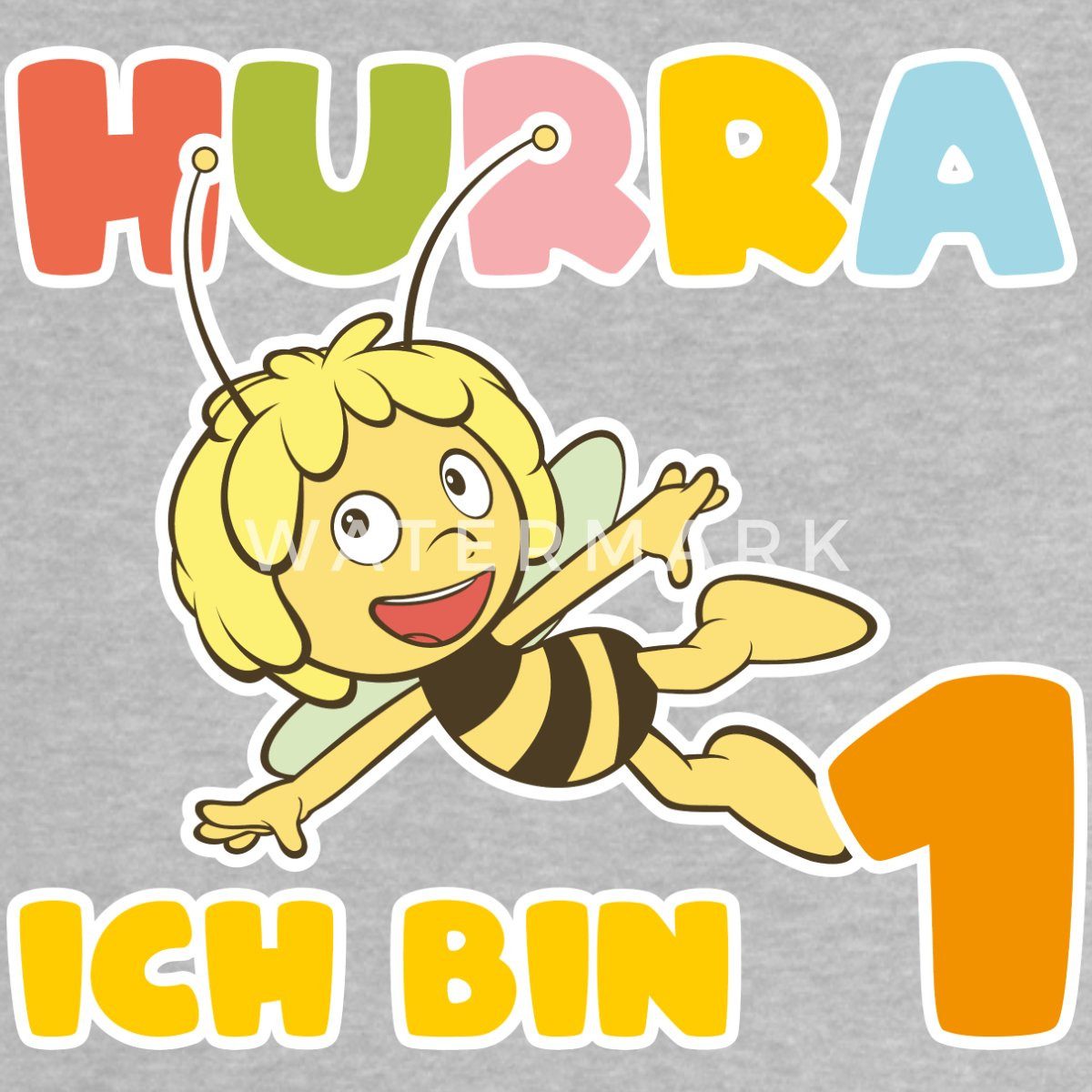 Spreadshirt T-Shirt Biene Maja 1. Geburtstag Baby Bio-T-Shirt (1-tlg)