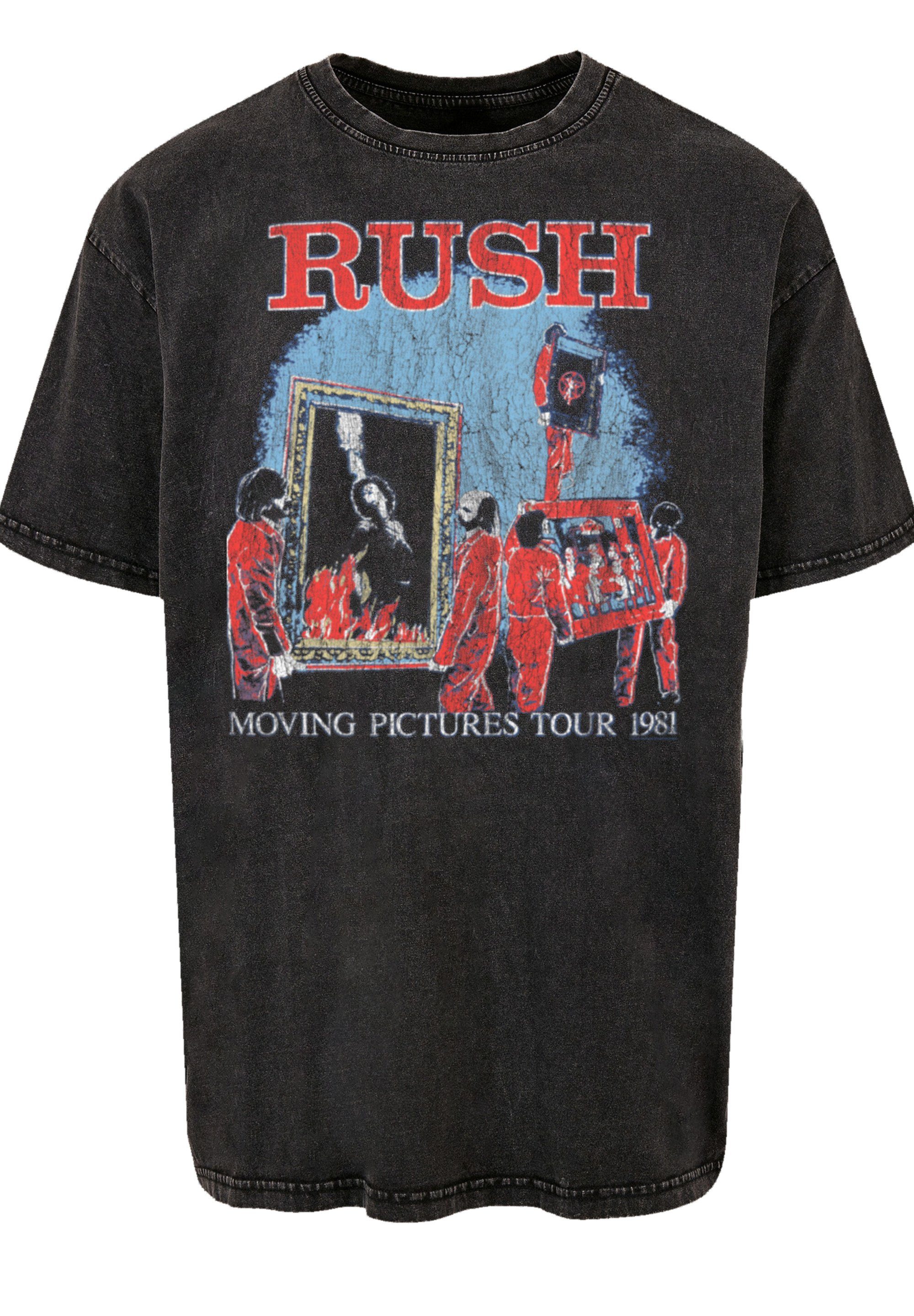 Rock T-Shirt Band Tour Moving Rush Premium Qualität F4NT4STIC Pictures