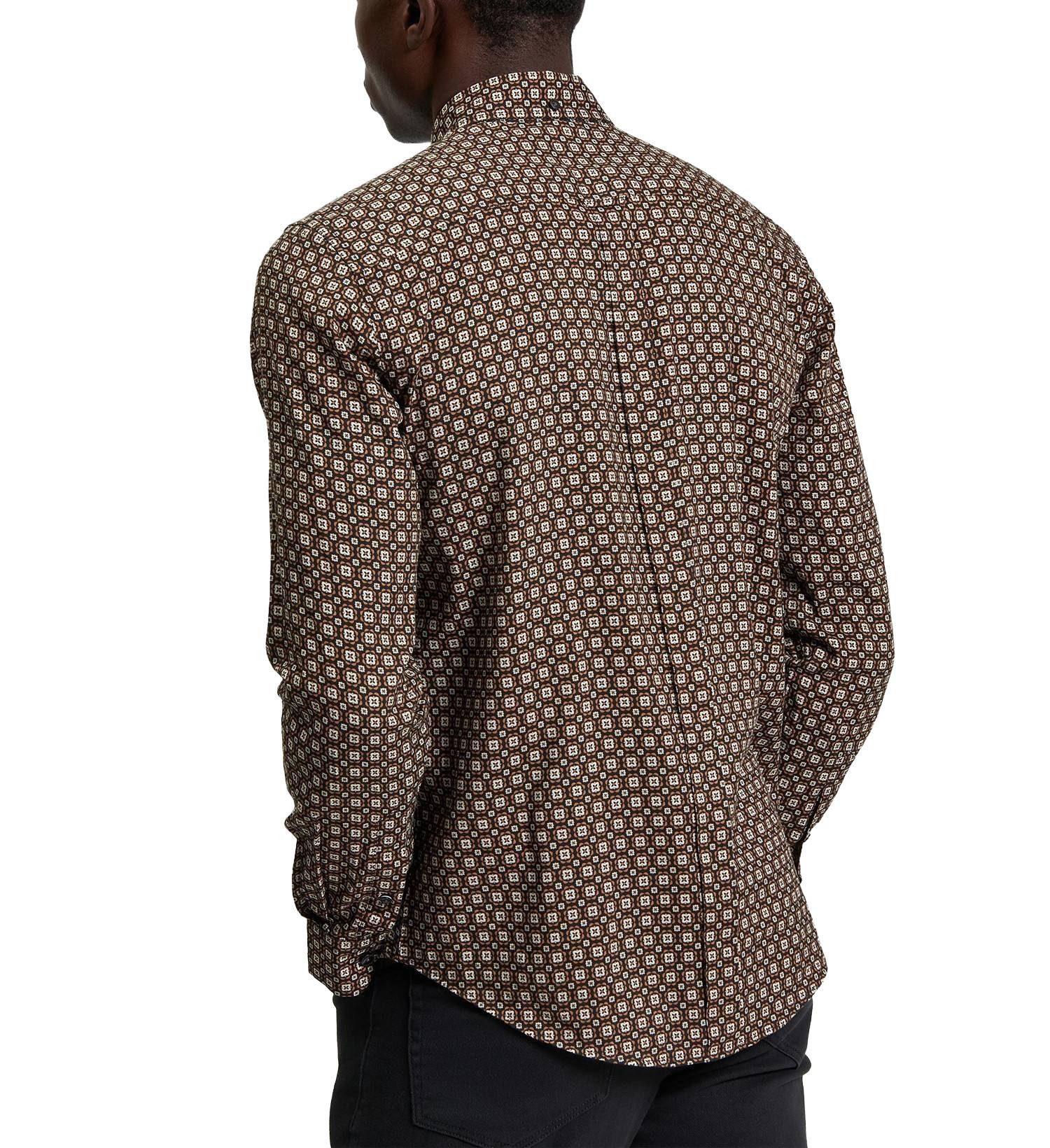 Ben Sherman Langarmhemd Hemd Ben Sherman Foulard Print