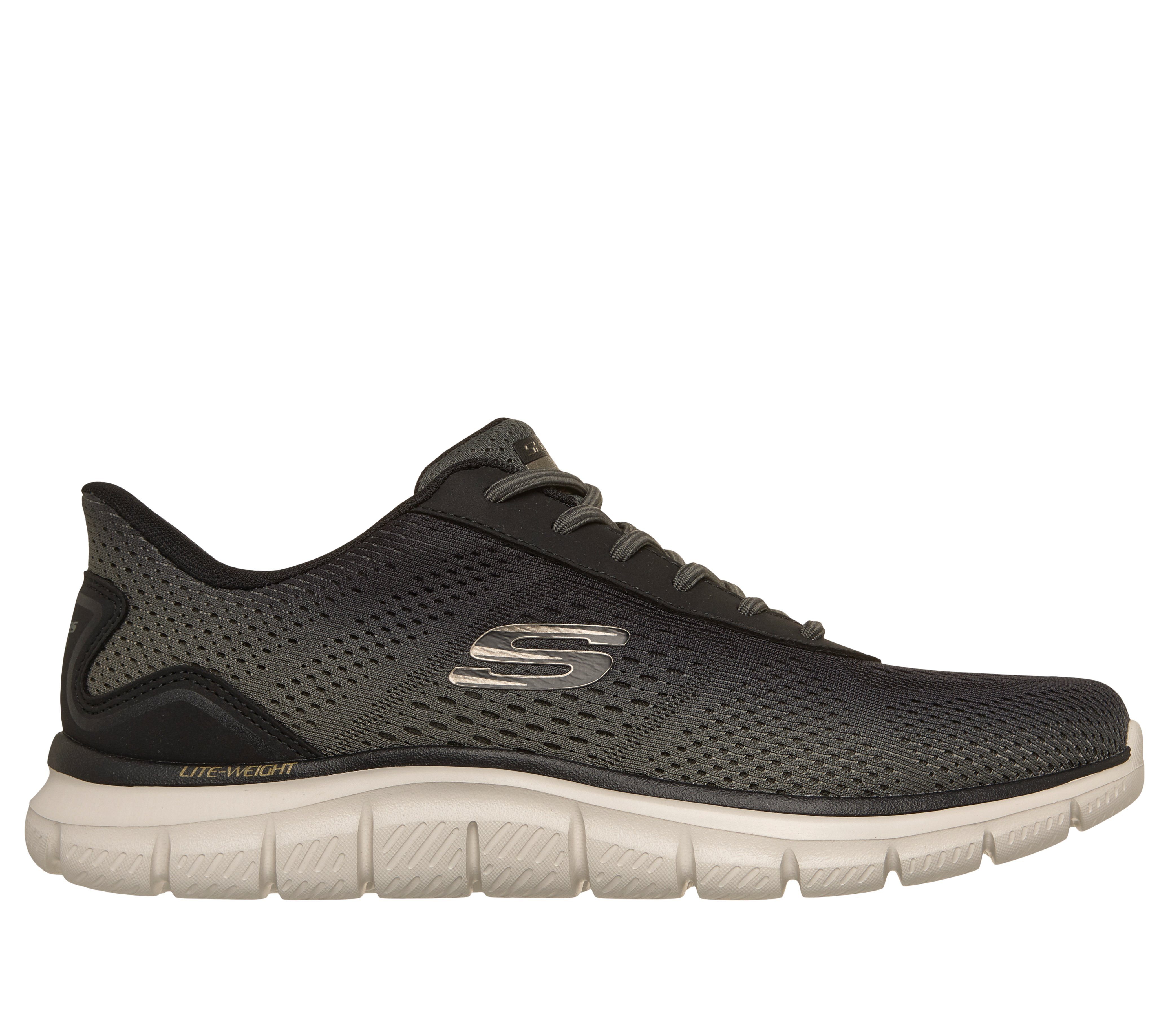 Skechers TRACK Slip-On Sneaker Schlupfschuh, Freizeitschuh, Sportschuh mit Memory Foam – Bild 4 von 5