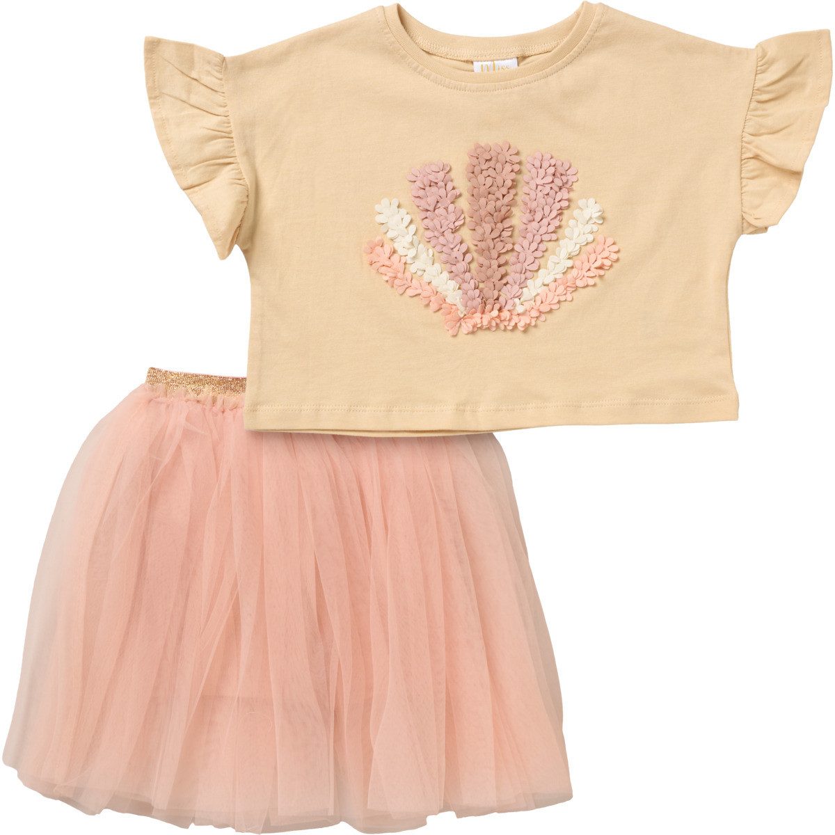 Shirt & Rock Muschel Mädchen, Unisex Kinder
