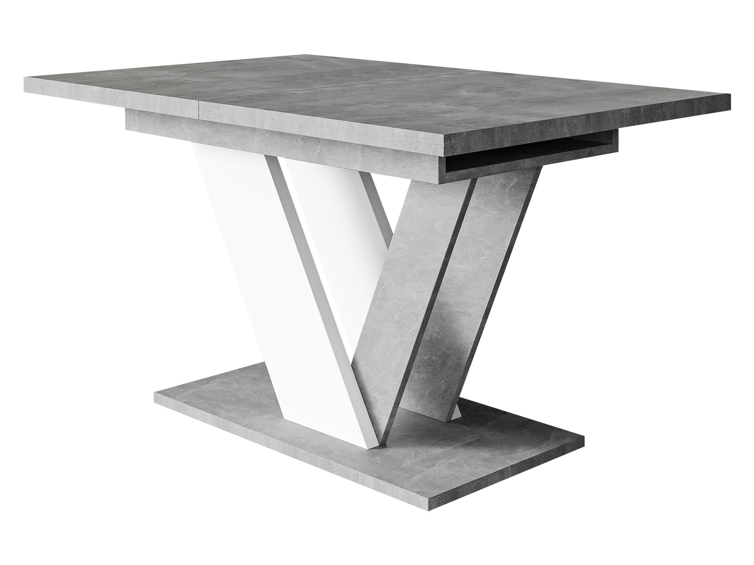 MIRJAN24 Esstisch Dubai (Ausziehbar - 1x Einlegeplatte), 120-160x80x76 cm, günstig online kaufen