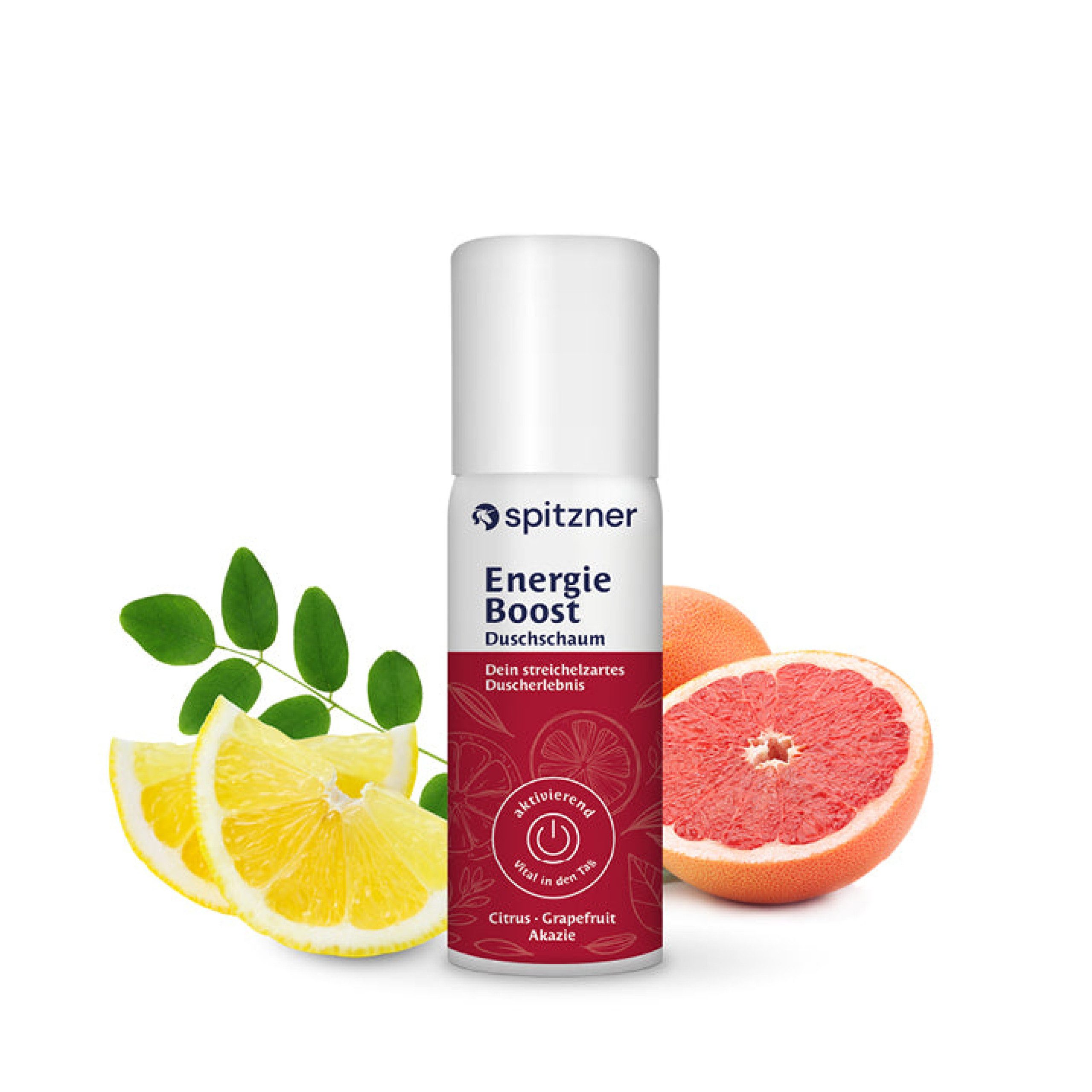 Spitzner Sauna-Aufgussset Spitzner Duschschaum EnergieBoost 50 ml Wellness-Dusche sanft