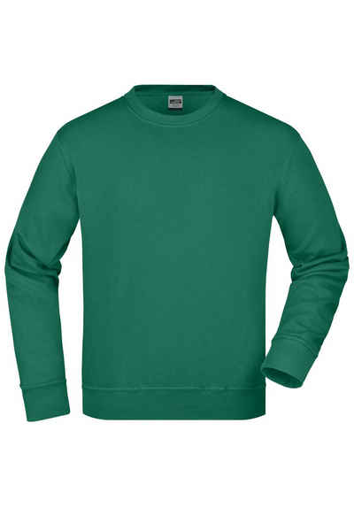 James & Nicholson Sweatshirt Strapazierfähiger Workwear Пуловери für Arbeit & Beruf JN840 Klassisches Rundhals-Sweatshirt
