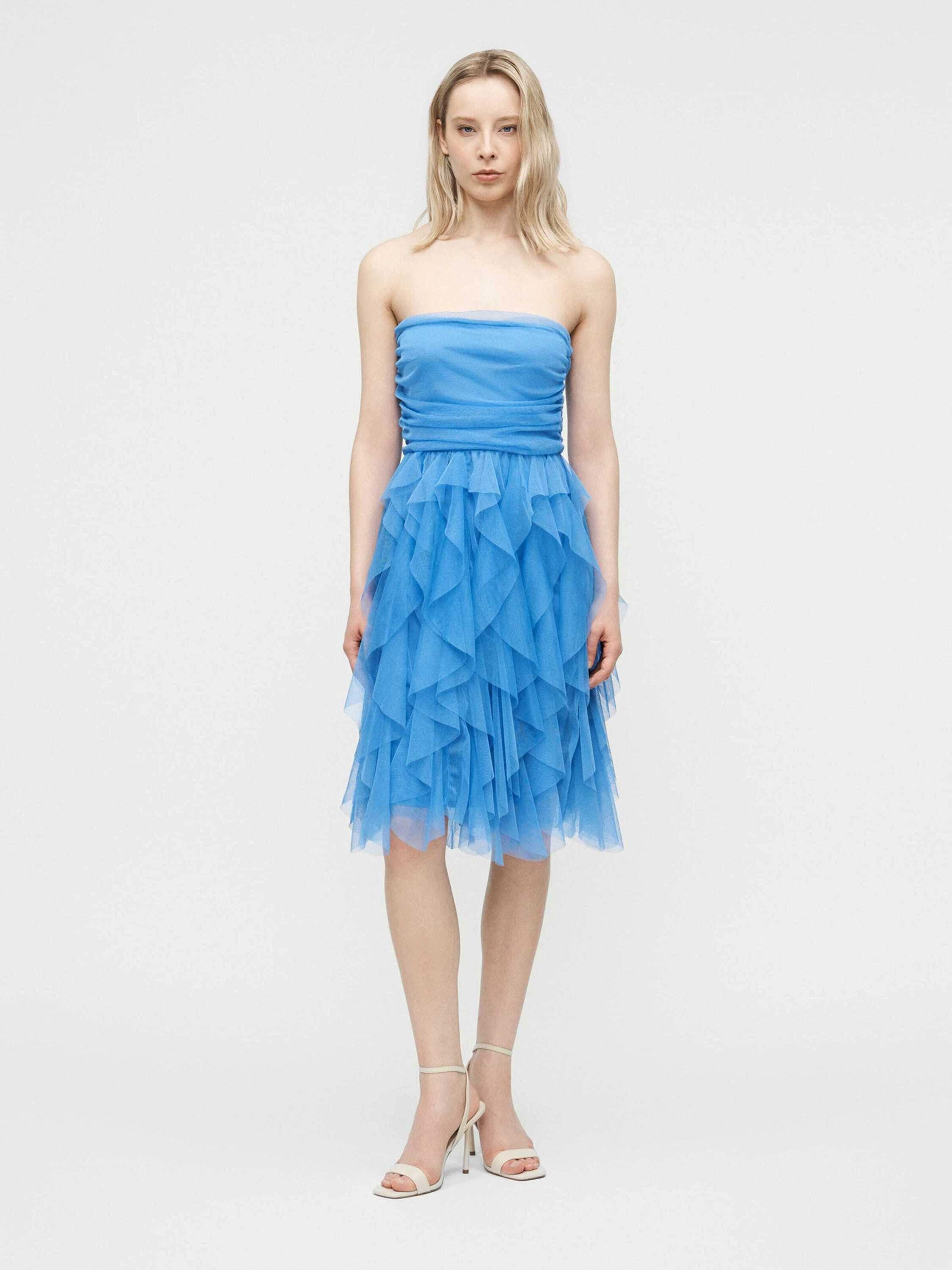 ONLY Midikleid ONLSky (1-tlg) Drapiert/gerafft