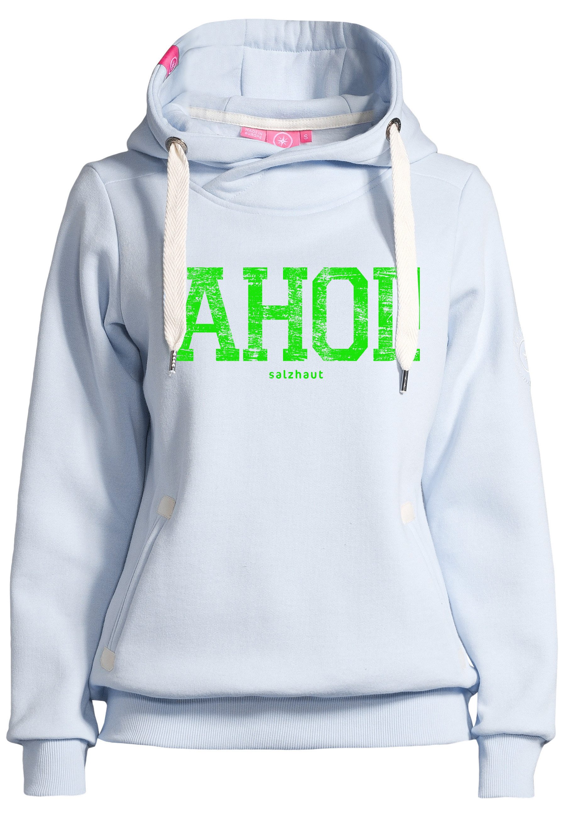 salzhaut Hoodie SÜNN - AHOI Damen Tailliert günstig online kaufen
