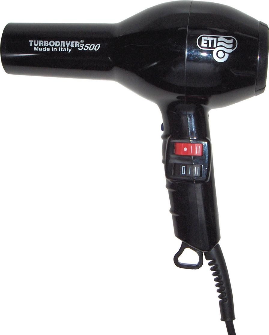 ETI Haartrockner ETI Turbodryer 3500 Zwart 1800W