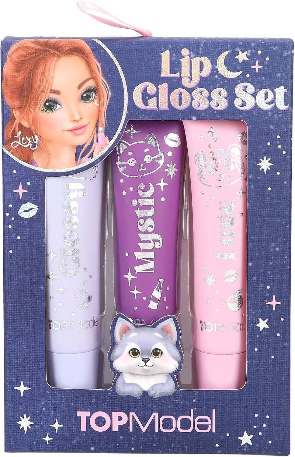 Depesche Lipgloss-Set TOPModel Beauty and Me Lipgloss 3er Set - Glänzender Lippenspaß für ju