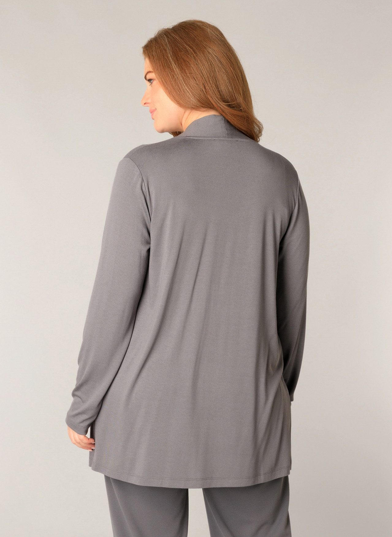 Base Level Curvy Strickjacke im verschlusslosen Design günstig online kaufen