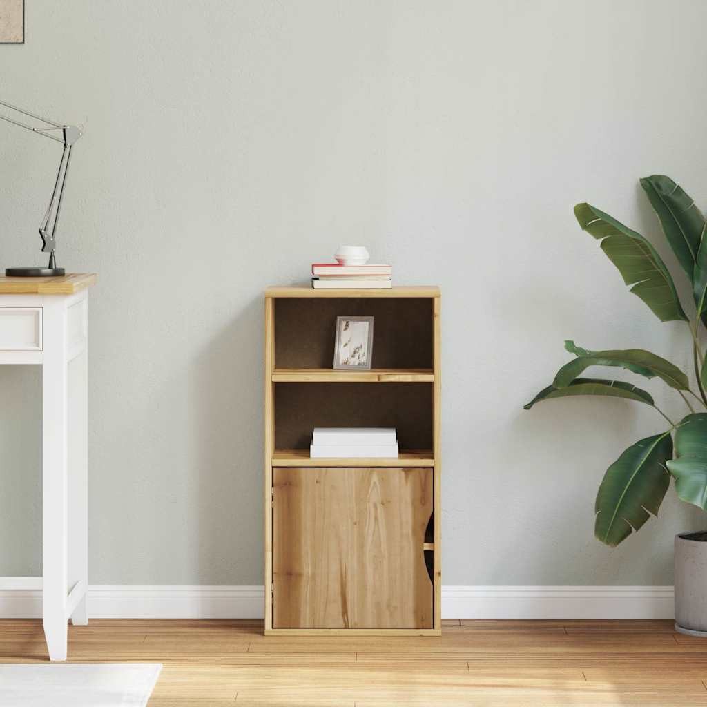 vidaXL Beistellschrank Beistellschrank ODDA 40x24x79 cm Massivholz Kiefer ( günstig online kaufen