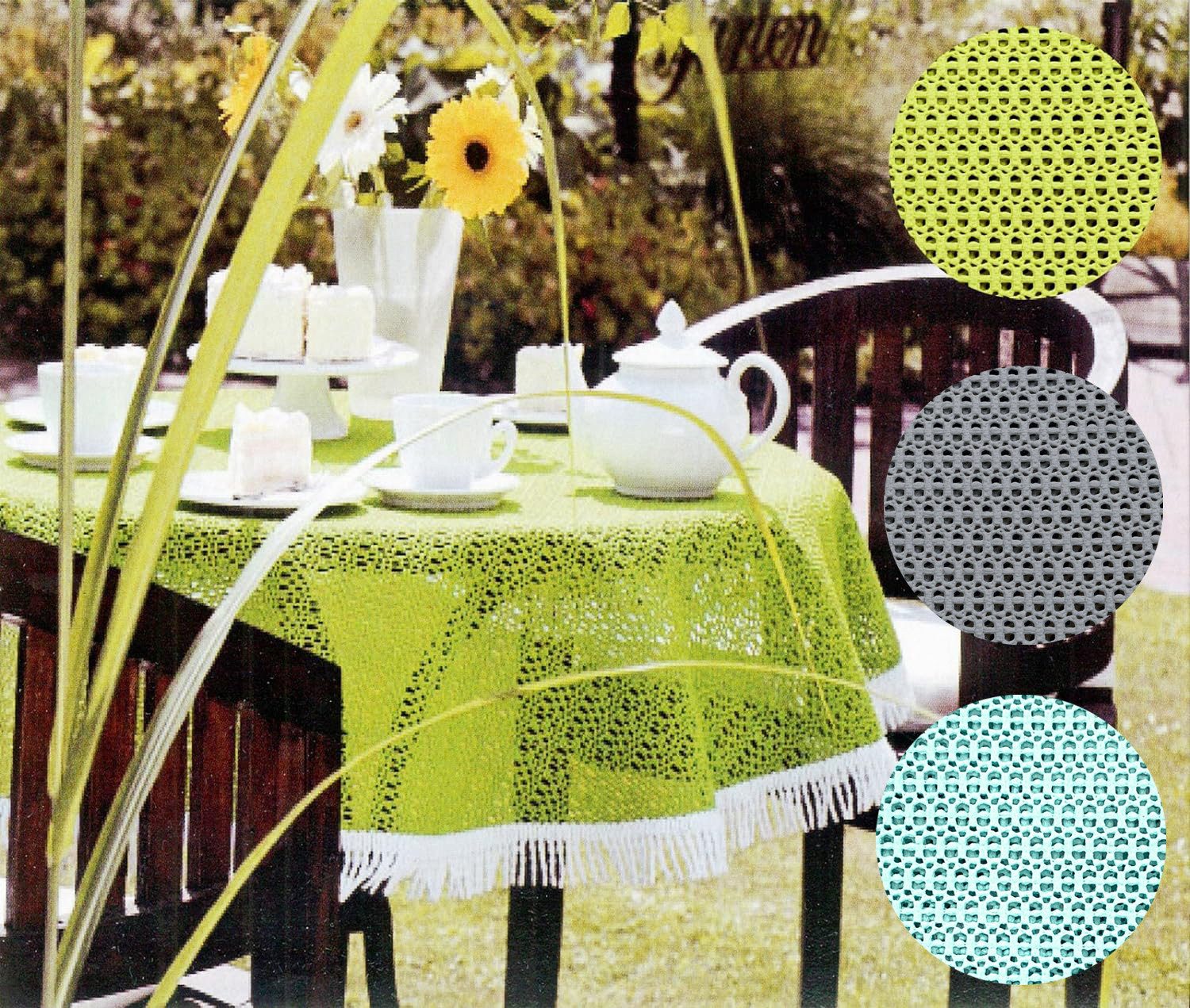 heimtexland Gartentischdecke Outdoor Garten Tischdecke Weichschaum günstig online kaufen