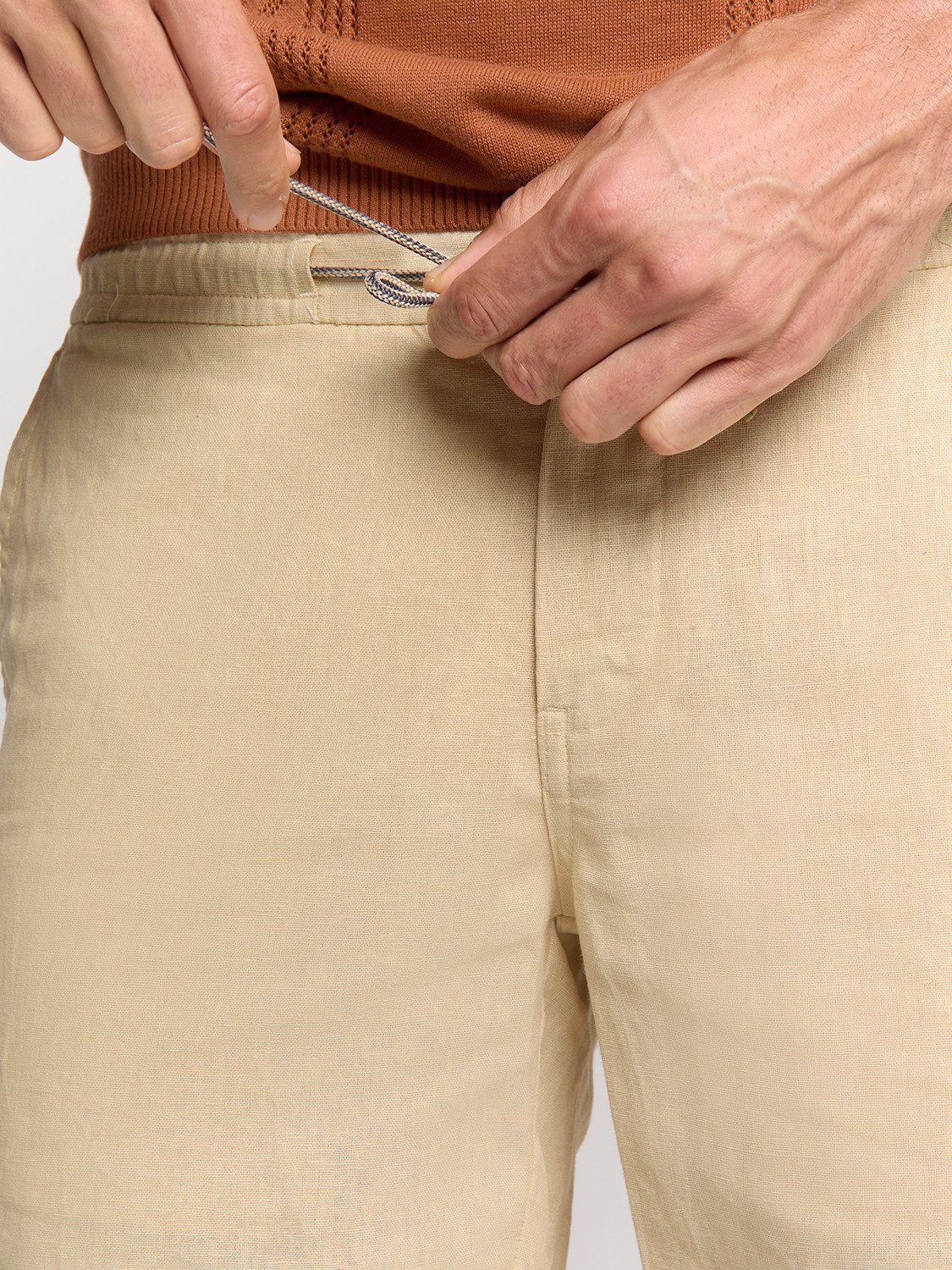 NO EXCESS Shorts No Excess Leinen-Shorts